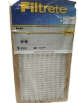 12X20X1 Filtrete Basic 3M Air Furnace Filter White Pleated Pack- New. Fixed Price $18.99.