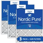 20X30X1 (19 5/8X29 5/8) Pleated Merv 12 Air Filters Pack. Fixed Price $44.99.