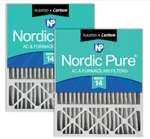Nordic Pure 20X25X5 Honeywell/lennox Replacement Merv 14 Air Filters Pack. Fixed Price $39.99.