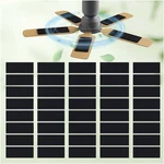 40 Pcs Ceiling Fan Filters For Blades, Air Purifier Pads With Activated Coco. Fixed Price $59.99.