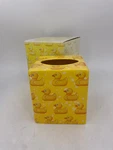 Department 56 - Tissue Box Cover Rubber Duckie Themed #30101. Fixed Price $16.00.