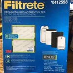 Filtrete Hepa Media Idylis Replacement Filter 0412558 3M New. Fixed Price $17.92.