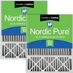Nordic Pure 20X25X5 Honeywell Replacement Air Filters Merv 13 Plus Carbon Pack. Fixed Price $89.99.
