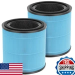 2 Pk Airtoks AP0601 Purifier Filters Hepa Smoke Dust Odor Pollen Dander. Fixed Price $45.73.