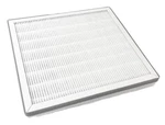 Nispira Peairplg High Efficiency 3-IN-1 True Hepa 9.1" X 8.8" 1", White. Fixed Price $24.99.