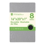 Ptekfilter 16X20X1 Washable Reusable Carbon Air Merv 8 Hvac Furnace. Fixed Price $39.99.