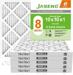 10X10X1 Furnace Air Filters Pack, Merv 8 Mpr 600 & Fpr 5 Filtering, Hvac Ai.... Fixed Price $35.98.