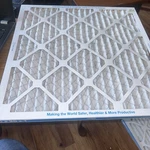Aerostar 20X20X1 Merv 6 Pleated Air Filter, Furnace 3 Pack. Fixed Price $20.00.