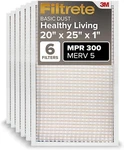 20X25X1 Furnace Air Filter Merv 5, Mpr 300, Capture Unwanted Particles, 3-MON. Fixed Price $75.23.