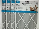 New Kirkland Signature 2200 High Performance Furnace Filter 20X30X1 - 4PK Sealed. Fixed Price $38.99.