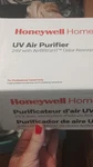 Honeywell UV2400U5000 Air Purifier 24V Odor Absorption For Whole Room. Fixed Price $140.00.