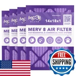 14X18X1 Air Filter 4-PACK Merv Moaj Elite Dust Defense Based In Usa Quality. Fixed Price $65.18.