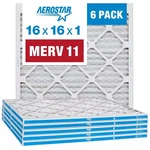 Aerostar 16X16X1 Merv 11 Pleated Air Filter, Furnace Pack (a.... Fixed Price $47.91.
