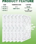 Booguan 15X20X1 MERV13 Pleated Furnace Air Filter 6 Count. Fixed Price $28.31.