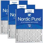 16X25X2 (15 1/2 24 3/4) Pleated Merv 12 Air Filters Pack. Fixed Price $67.62.