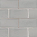 Ackland AKM-C-3X6TLG-CA 3" 6" Ceramic Porcelain Solid Wall Mistfall. Fixed Price $30.35.