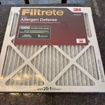 2-PACK Filtrete 3M 20X20X1 Furnace Air Filter Merv 11. Allergen Defense New!. Fixed Price $18.00.