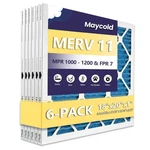 Maycold 18X20X1 Merv 11 Furnace Air Filter (6-PACK), High-performance Hvac. Fixed Price $69.76.