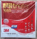 Filtrete 3M Micro Allergen Extra Air 1085 4 Filters 12X12X1. Fixed Price $55.00.