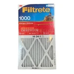 X 3M Filtrete 14 In. 24 1000 Mpr Allergen Defense Furnace Filter. Fixed Price $34.95.