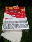 Filtrete 20X25X4 1000 Mpr Micro Allergen Electrostatic Pleated Air FILTERS--2PK. Fixed Price $49.95.