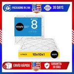 Merv 8 Air Filters 10X10X1 Actual Size 9.75"X9.75"X0.75" 6-PACK By Simply. Fixed Price $37.99.