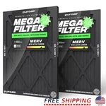 Merv 13 Air Filters 14X20X1 Allergy Relief Long Lasting Filtration New. Fixed Price $95.79.
