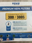 Veva Premium 2 Pack Hepa Filters 300/300S Advanced. Fixed Price $15.50.