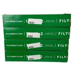 Filterbuy 10X25X2 Merv 8 Hvac Air 4 Pack Pleated Furnace Filters. Fixed Price $32.99.