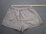 American Eagle Linen Shorts Womens Xl Oatmeal Coastal Clean Beach Resort Travel. Fixed Price $11.90.