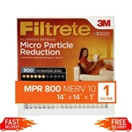 14X14 Allergen Defense Micro Air Filter Particle 800 Mpr Reduction Hvac Furnace. Fixed Price $20.79.