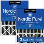 Merv 12 Pleated Carbon Hvac Air Filter 20X25X5 Pack Of Premium Quality. Fixed Price $95.59.