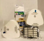 Veva Complete Premium Vacuum Set One Hepa 4 Foam Felt 9 Total. Fixed Price $7.41.