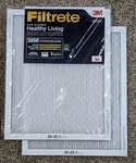 Filtrete 20X25X1 Air Filter, Mpr 2200, Merv 13, Healthy Living Elite Allergen.... Fixed Price $35.00.