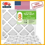 12X12X1 Hvac Filters Merv 8 2-PACK Enhanced Filtration & Allergen Reduction. Fixed Price $27.95.