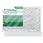Filterbuy 16X25X4 Merv 13 Pleated Air Filters Hvac (1 New + Tested/used). Fixed Price $25.99.