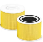 2 Pk H13 True Hepa Pet Allergy Filters For Levoit Core 300S Yellow Free Ship. Fixed Price $21.95.