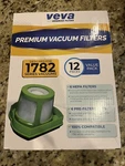 Veva Advanced Filters Premium Vacuum 1782 Series 4 Pack. Fixed Price $12.99.