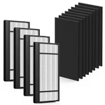 4 Hepa + 8 Carbon Filter, Compatible With Honeywell Filters Compa.... Fixed Price $37.72.
