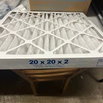 Airx Filters 20X20X2 Merv 11 Pleated Hvac Furnace Filter, Alle. Fixed Price $10.00.