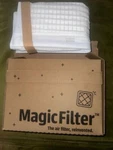 Two (2) Magic Air Filters Merv 20X25X1 Bt 108.01200250. Fixed Price $12.99.