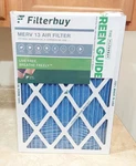6 Pcs Filterbuy 14X20X1 Pleated Air Filters, Replacement Hvac Furnace Merv 13. Fixed Price $46.00.