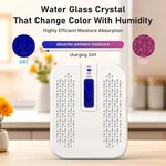Rechargeable Small Dehumidifier, Portable Mini For Bathroom, Highly. Fixed Price $32.53.