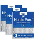 New Pack Nordic Pure 16X24X4 Merv 12 Pleated Furnace Air Filters Unused. Fixed Price $25.00.