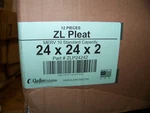 Glassfloss Pleat Merv 10 Standard Capacity Air Filter 12 Ea. ZLP24242 New. Fixed Price $39.99.