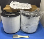 360 Combi Glass H13 Hepa + Activated Carbon Filter Compatible W/ Dyson TP07 Etc. Fixed Price $46.74.