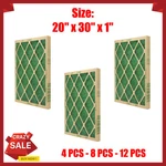 Flanders FILTERS,20" X 30" 1" Precisionaire Nested Glass - ( 12 Pack ). Fixed Price $33.79.