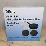 Air Purifier Replacement Filter For Dttery LV-H132 -rf. Fixed Price $19.99.