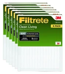 Filtrete 9834-6PK- Clean Living Dust Reduction Furnace Air Filter, Mpr. Fixed Price $66.95.