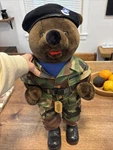 Vtg Us Air Force Teddy Bear Bourne Of America 1989 Military. Fixed Price $30.00.